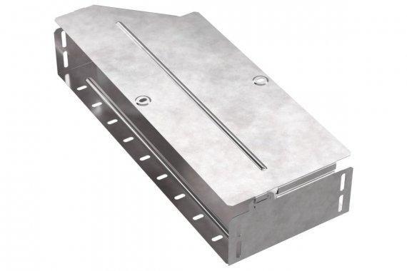 Фотография товара 'Промрукав PR16.0729 Переходник правый с крышкой Стандарт 500х400х100'