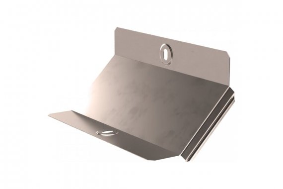 Фотография товара 'Промрукав PR16.3338 Крышка угла вертикального внутреннего 45 градусов Стандарт INOX (AISI 409) 200'