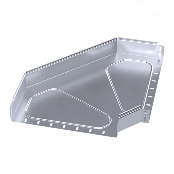 Фотография товара 'Промрукав PR16.3537 Угол горизонтальный 90 градусов Стандарт INOX (AISI 316) 400х80'