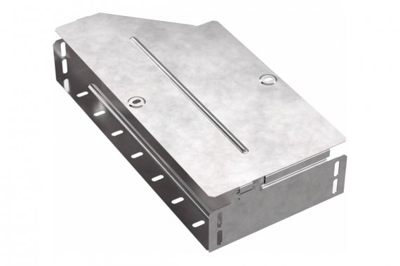 Фотография товара 'Промрукав PR16.0716 Переходник правый с крышкой Стандарт 400х300х80'