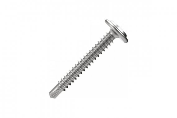 Фотография товара 'Промрукав PR17.00346 Саморез с прессшайбой сверло усиленный ГОСТ 4,2х32'