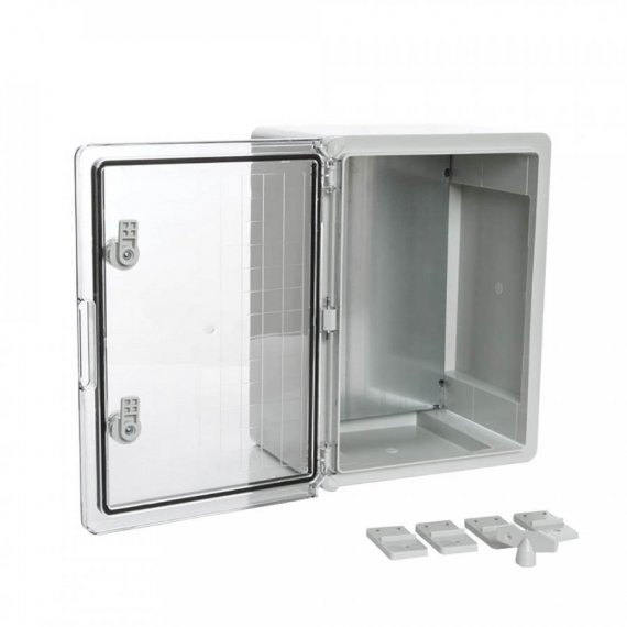 Фотография товара 'Промрукав PR08.26512 Корпус пластиковый с монтажной панелью ЩМП IP65 400х300х220'