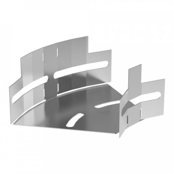 Фотография товара 'Промрукав PR16.3584 Угол горизонтальный изменяемый 0-45 градусов Стандарт INOX (AISI 304) 100х50'