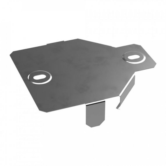 Фотография товара 'Промрукав PR16.5968 Крышка переходника симметричного Стандарт INOX (AISI 304) 100х50'