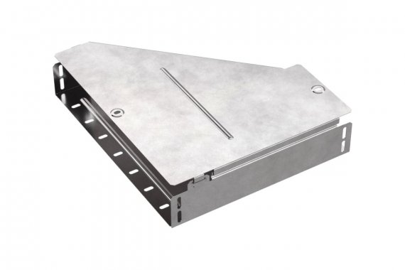 Фотография товара 'Промрукав PR16.0710 Переходник правый с крышкой Стандарт 400х150х80'