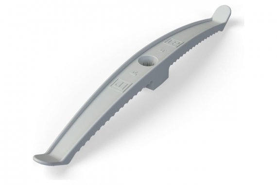 Фотография товара 'Промрукав PR13.0487 Держатель кабеля двусторонний для прямого монтажа'