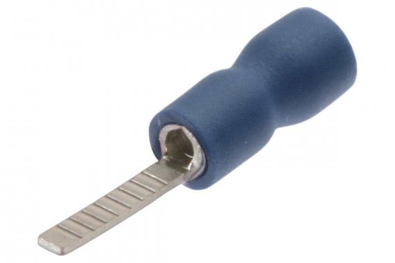 Фотография товара 'Промрукав PR08.10417 Наконечники штифтовые плоские изолированные с ПВХ манжетой (НШПИ) 2,5-10'