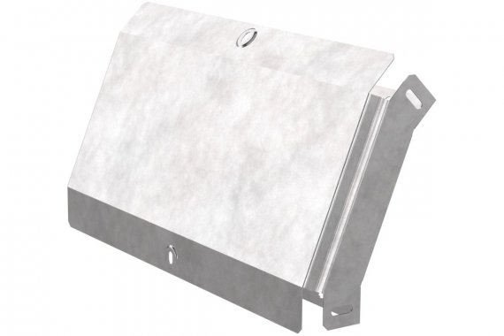 Фотография товара 'Промрукав PR16.0577 Угол вертикальный внешний 45 градусов с крышкой Стандарт 500х50'