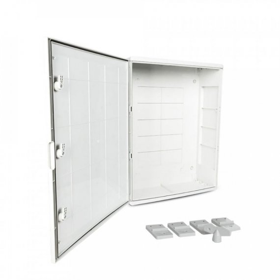 Фотография товара 'Промрукав PR08.26488 Корпус пластиковый с монтажной панелью ЩМП IP65 800х600х260'