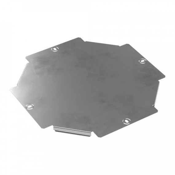 Фотография товара 'Промрукав PR16.3196 Крышка ответвителя Х-образного Стандарт INOX (AISI 304) 200'