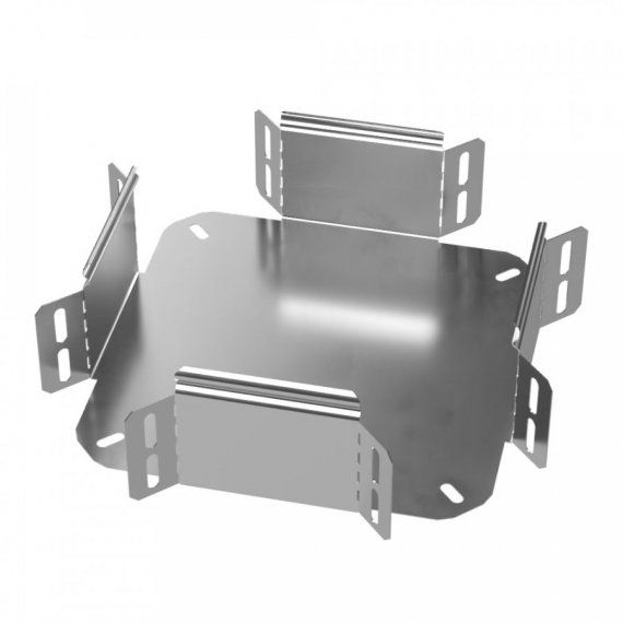 Фотография товара 'Промрукав PR16.3173 Ответвитель Х-образный Стандарт INOX (AISI 304) 100х80'