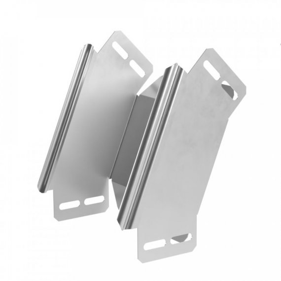 Фотография товара 'Промрукав PR16.2992 Угол вертикальный внешний 90 градусов Стандарт INOX (AISI 304) 150х80'