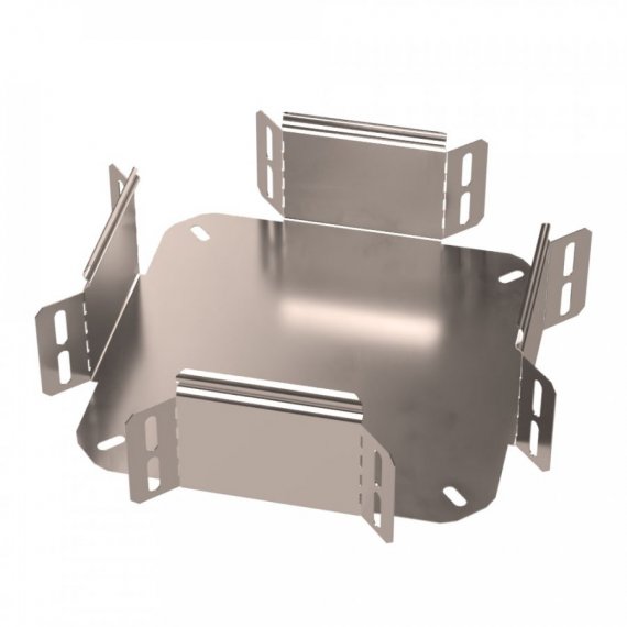 Фотография товара 'Промрукав PR16.3233 Ответвитель Х-образный Стандарт INOX (AISI 409) 100х80'