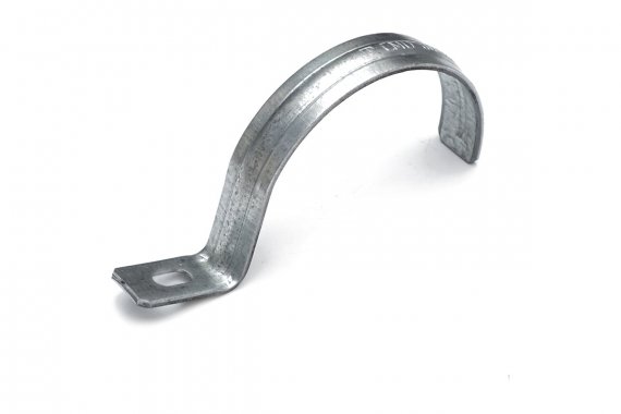 Фотография товара 'Промрукав PR13.02407 Скоба металлическая однолапковая усиленная противопожарная СМОУ d60-63 мм'