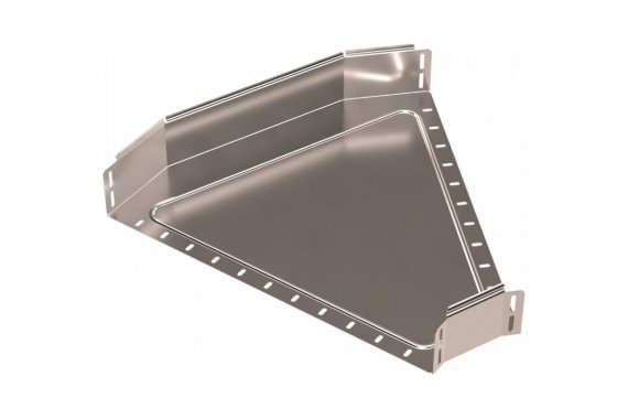 Фотография товара 'Промрукав PR16.3484 Угол горизонтальный 45 градусов Стандарт INOX (AISI 409) 600х100'