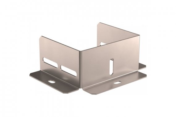 Фотография товара 'Промрукав PR16.3720 Универсальный ввод трассы лотков Стандарт INOX (AISI 409) 100х100'