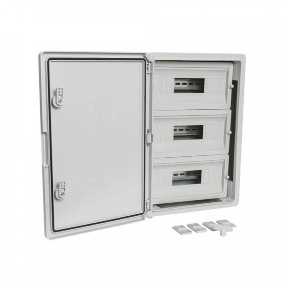 Фотография товара 'Промрукав PR08.26500 Корпус пластиковый распределительный ЩРН-45 IP65 500х350х190'