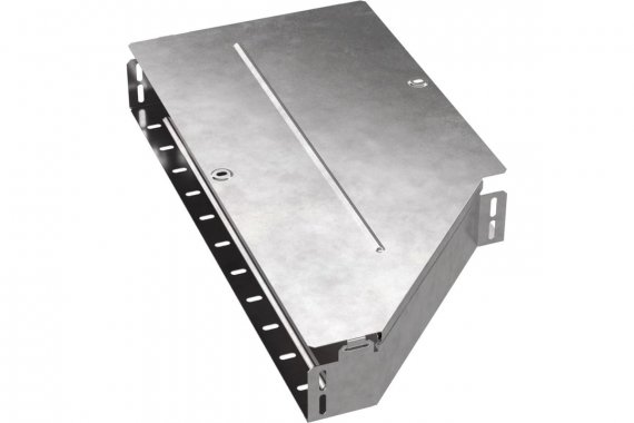 Фотография товара 'Промрукав PR16.0704 Переходник левый с крышкой Стандарт 600х400х80'