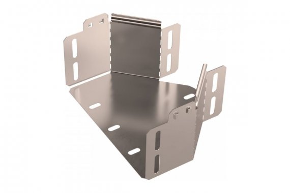 Фотография товара 'Промрукав PR16.6055 Переходник симметричный Стандарт INOX (AISI 409) 200х100х100'