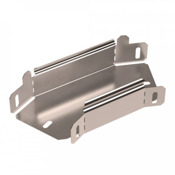 Фотография товара 'Промрукав PR16.3464 Угол горизонтальный 45 градусов Стандарт INOX (AISI 409) 100х50'