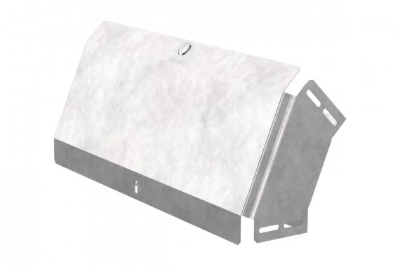 Фотография товара 'Промрукав PR16.0579 Угол вертикальный внешний 45 градусов с крышкой Стандарт 500х100'