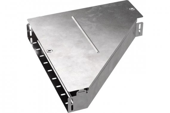 Фотография товара 'Промрукав PR16.0689 Переходник левый с крышкой Стандарт 500х150х80'