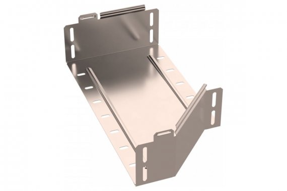 Фотография товара 'Промрукав PR16.5617 Переходник левый Стандарт INOX (AISI 409) 400х300х100'