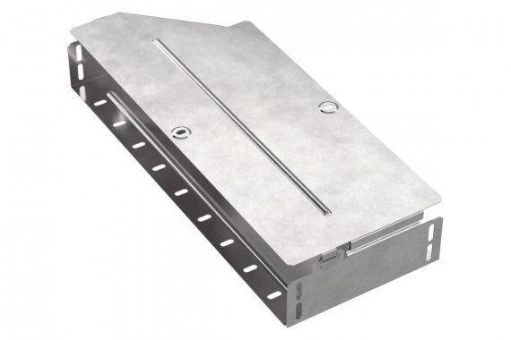 Фотография товара 'Промрукав PR16.0728 Переходник правый с крышкой Стандарт 500х400х80'