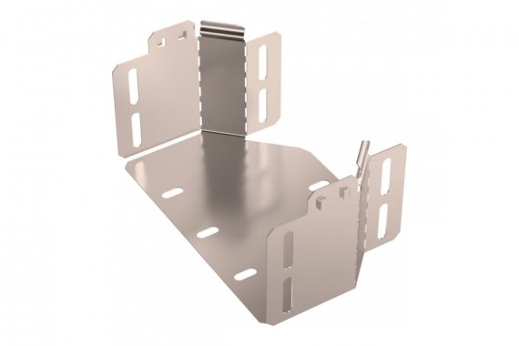 Фотография товара 'Промрукав PR16.6058 Переходник симметричный Стандарт INOX (AISI 409) 200х150х100'