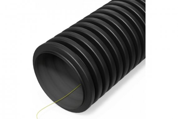 Фотография товара 'Промрукав PR15.0319 Труба гофрированная двустенная ПНД гибкая тип 450 (SN29)'