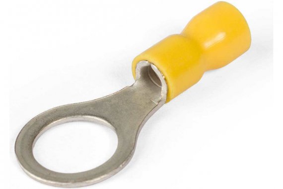 Фотография товара 'Промрукав PR08.10416 Наконечники кольцевые изолированные с ПВХ манжетой (НКИ) 6,0–10'