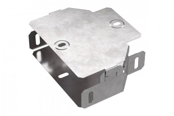 Фотография товара 'Промрукав PR16.0468 Переходник симметричный с крышкой Стандарт 150х100х50'