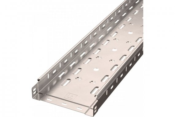 Фотография товара 'Промрукав PR16.2417 Лоток перфорированный Стандарт INOX (AISI 409) 200х50х3000 (0,8 мм)'