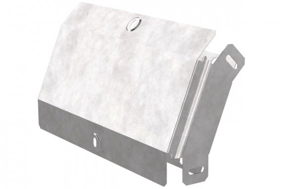 Фотография товара 'Промрукав PR16.0559 Угол вертикальный внешний 45 градусов с крышкой Стандарт 300х50'