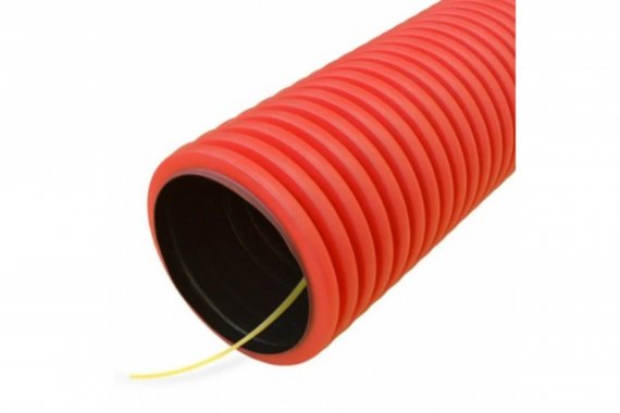 Фотография товара 'Промрукав Труба гофрированная двустенная ПНД гибкая тип 450 (SN16), PR15.0237'