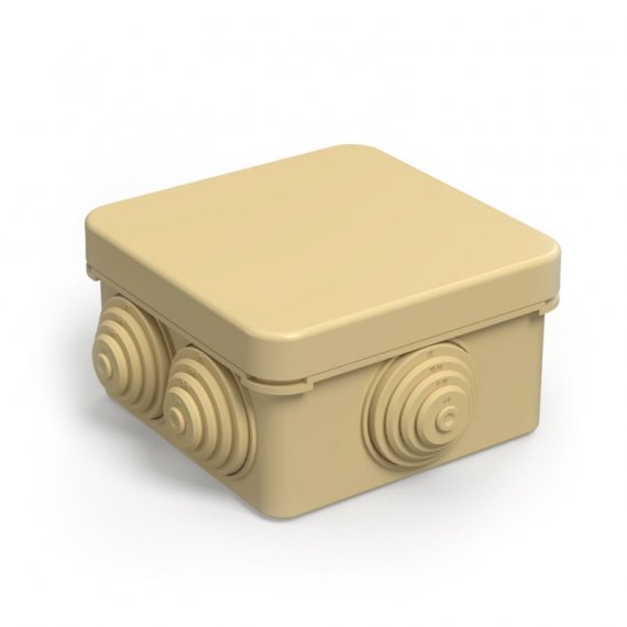 Фотография товара 'Промрукав Коробка распределительная безгалогенная (HF) 70х70х40, 40-0200-1001'