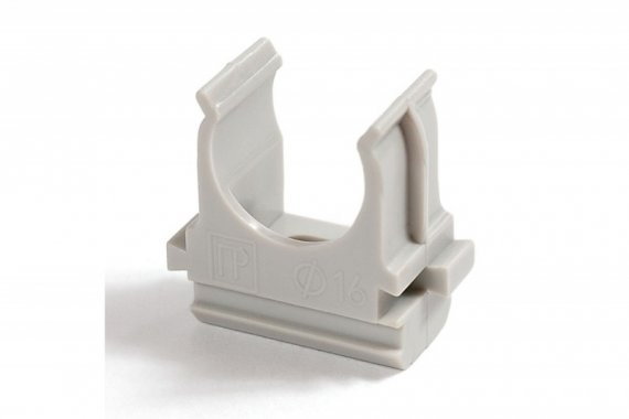 Фотография товара 'Промрукав Крепёж-клипса для труб диаметр16 безгалогенная (HF) атмосферостойкая, PR13.0344'