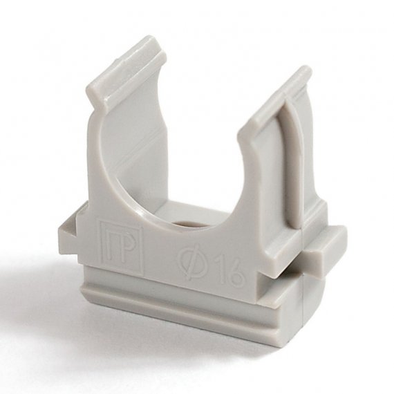 Фотография товара 'Промрукав Крепёж-клипса для труб д20 безгалогенная (HF) атмосферостойкая, PR13.0345'