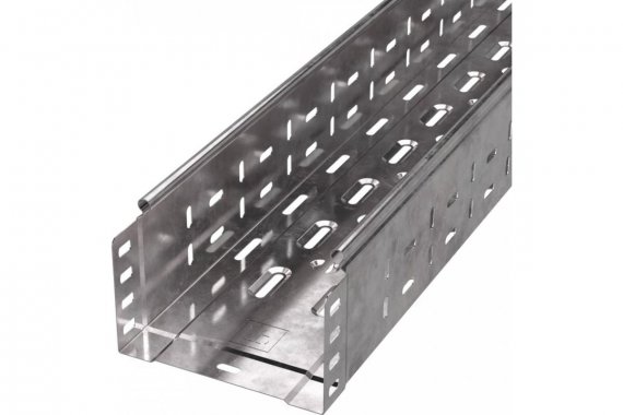 Фотография товара 'Промрукав PR16.0007 Лоток перфорированный Стандарт 150х100х3000 (0,7 мм)'