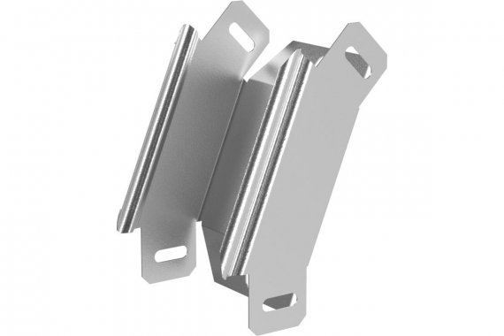 Фотография товара 'Промрукав PR16.1572 Угол вертикальный внешний 45 градусов Стандарт HDZ 100х50'