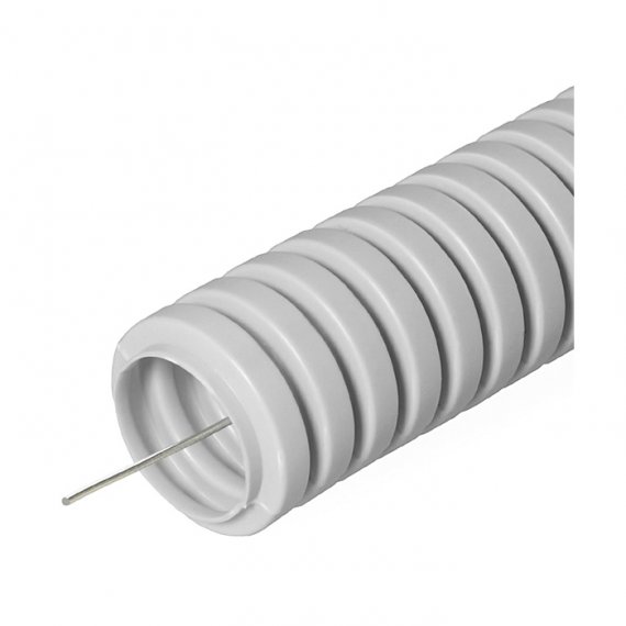 Фотография товара 'Промрукав Труба гофрированная ПВХ тяжелая 750 Н d50 PR.0150411'