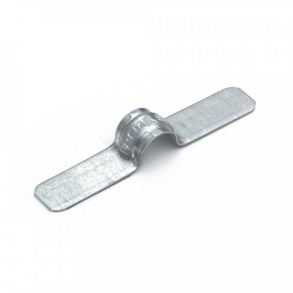 Фотография товара 'Промрукав PR13.1977 Скоба металлическая двухлапковая СМД d8-9 мм'