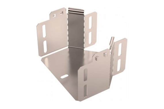 Фотография товара 'Промрукав PR16.6052 Переходник симметричный Стандарт INOX (AISI 409) 150х100х100'