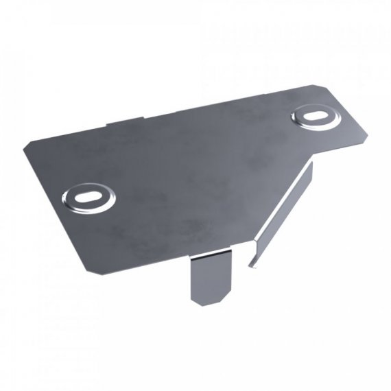 Фотография товара 'Промрукав PR16.5836 Крышка переходника правого Стандарт INOX (AISI 316) 100х50'