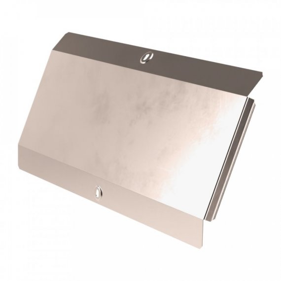 Фотография товара 'Промрукав PR16.3075 Крышка угла вертикального внешнего 90 градусов Стандарт INOX (AISI 409) 500'