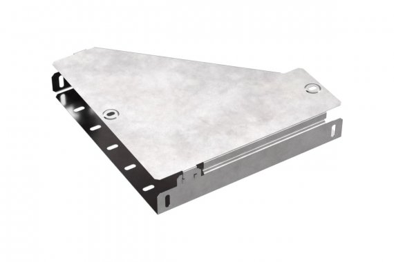 Фотография товара 'Промрукав PR16.0513 Переходник правый с крышкой Стандарт 300х100х50'