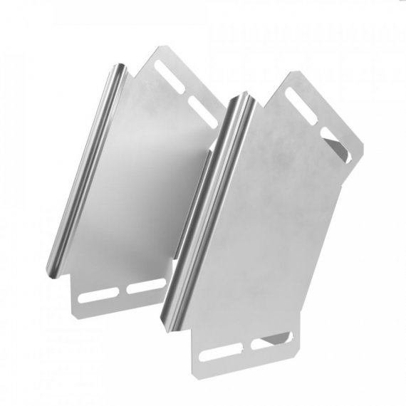 Фотография товара 'Промрукав PR16.2993 Угол вертикальный внешний 90 градусов Стандарт INOX (AISI 304) 150х100'