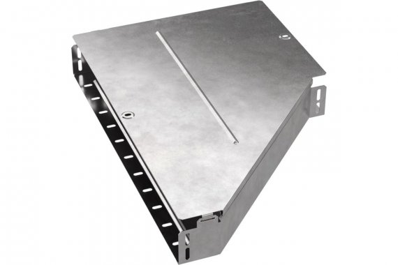 Фотография товара 'Промрукав PR16.0701 Переходник левый с крышкой Стандарт 600х300х80'