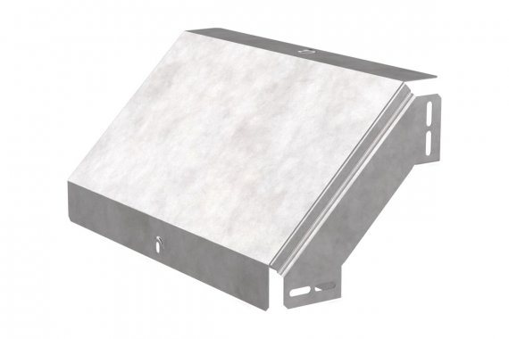 Фотография товара 'Промрукав PR16.0584 Угол вертикальный внешний 90 градусов с крышкой Стандарт 400х80'