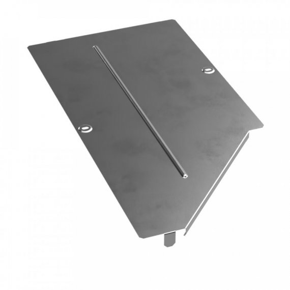 Фотография товара 'Промрукав PR16.5524 Крышка переходника левого Стандарт INOX (AISI 304) 600х400'